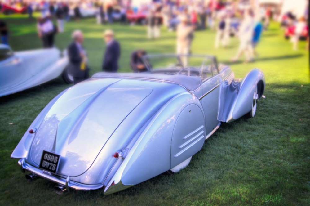 1937 Delahaye 145 By Franay rear