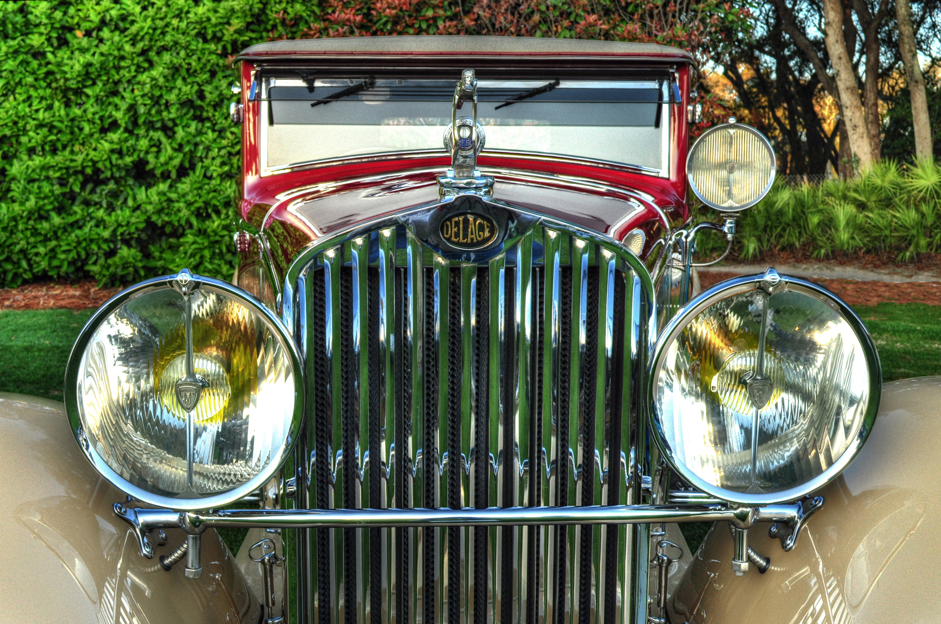 Delage 1931 D8 Front End