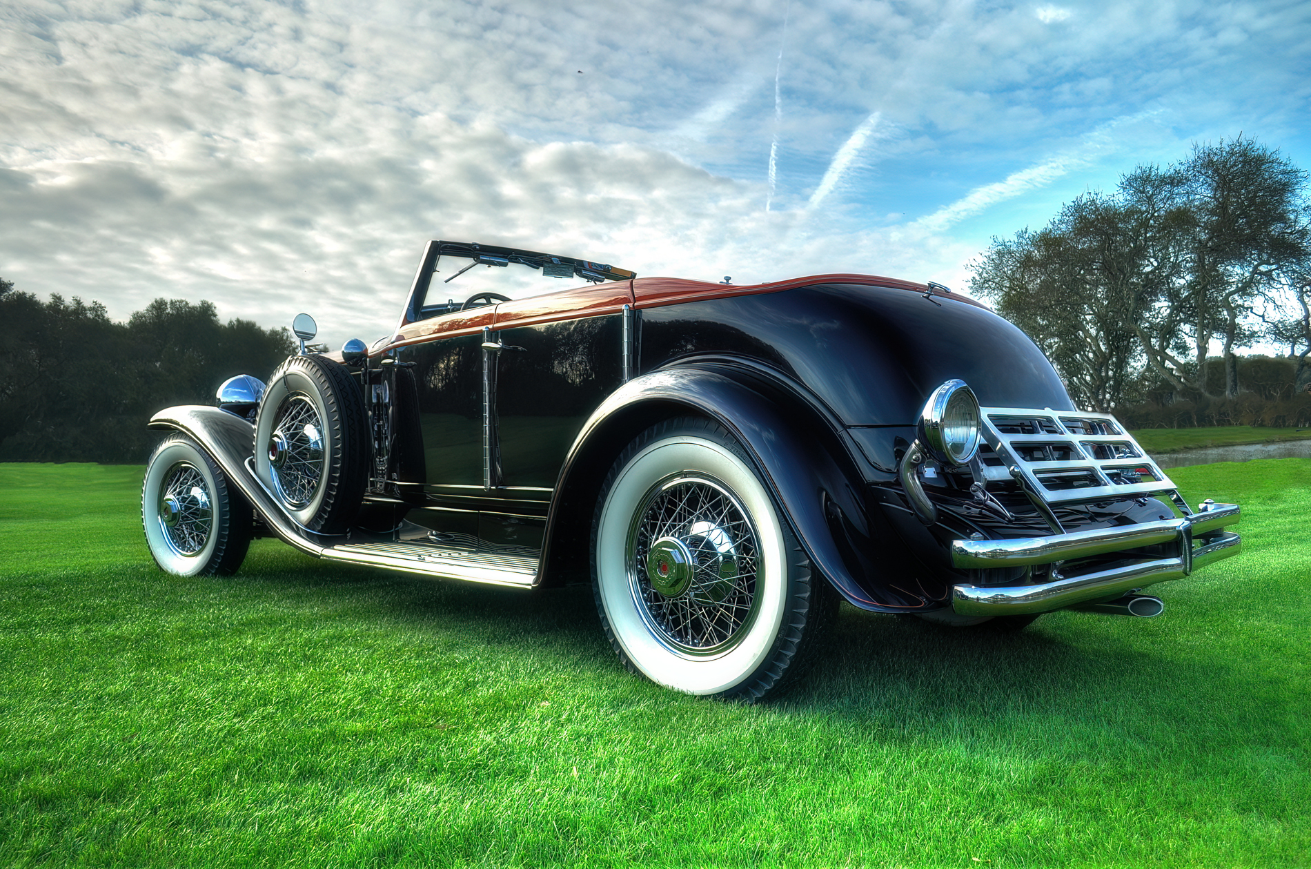 Duesenberg 1934 Brunn Riviera Phaeton Rear