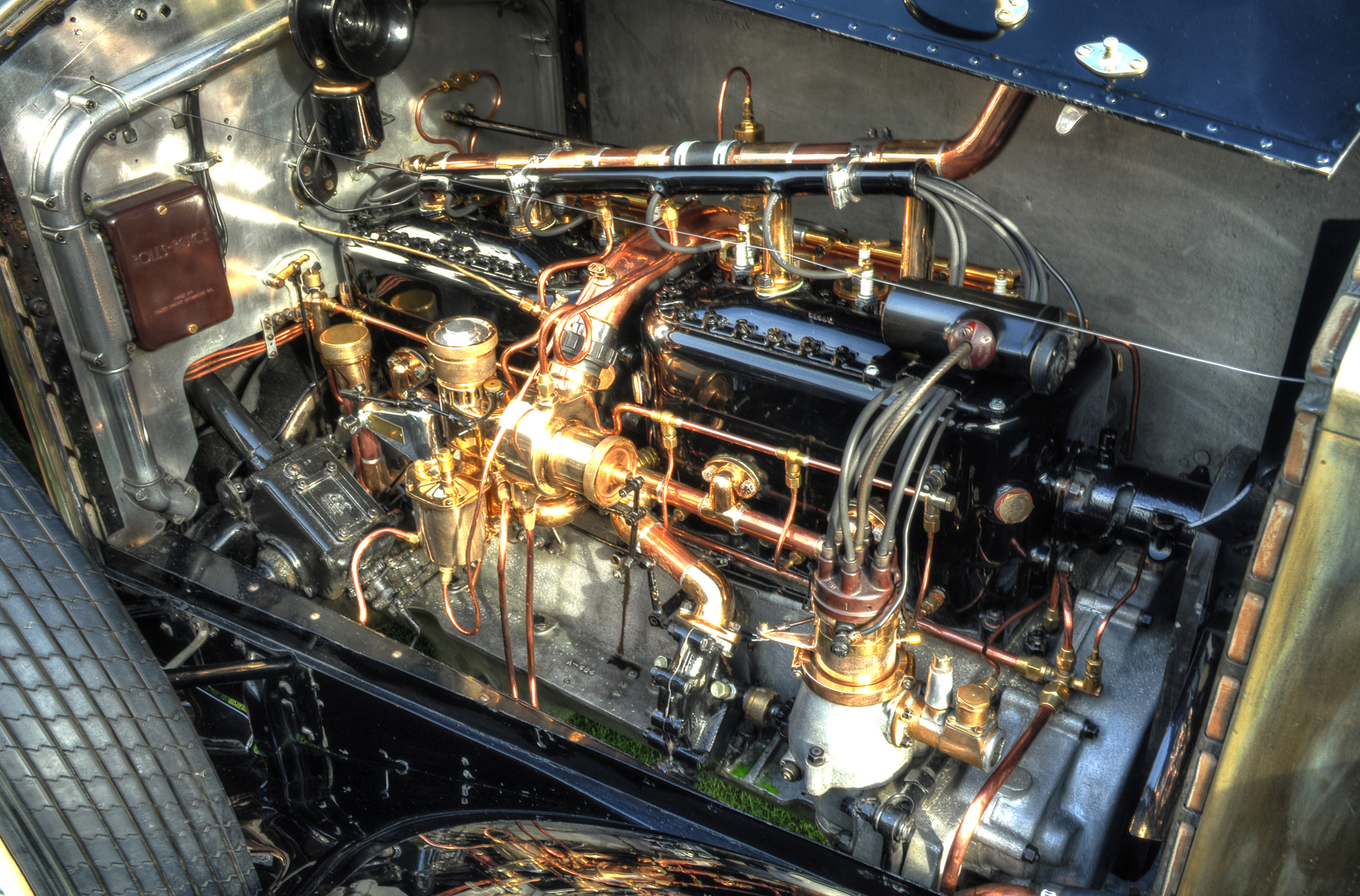 1925 Rolls Royce Silver Ghost Engine