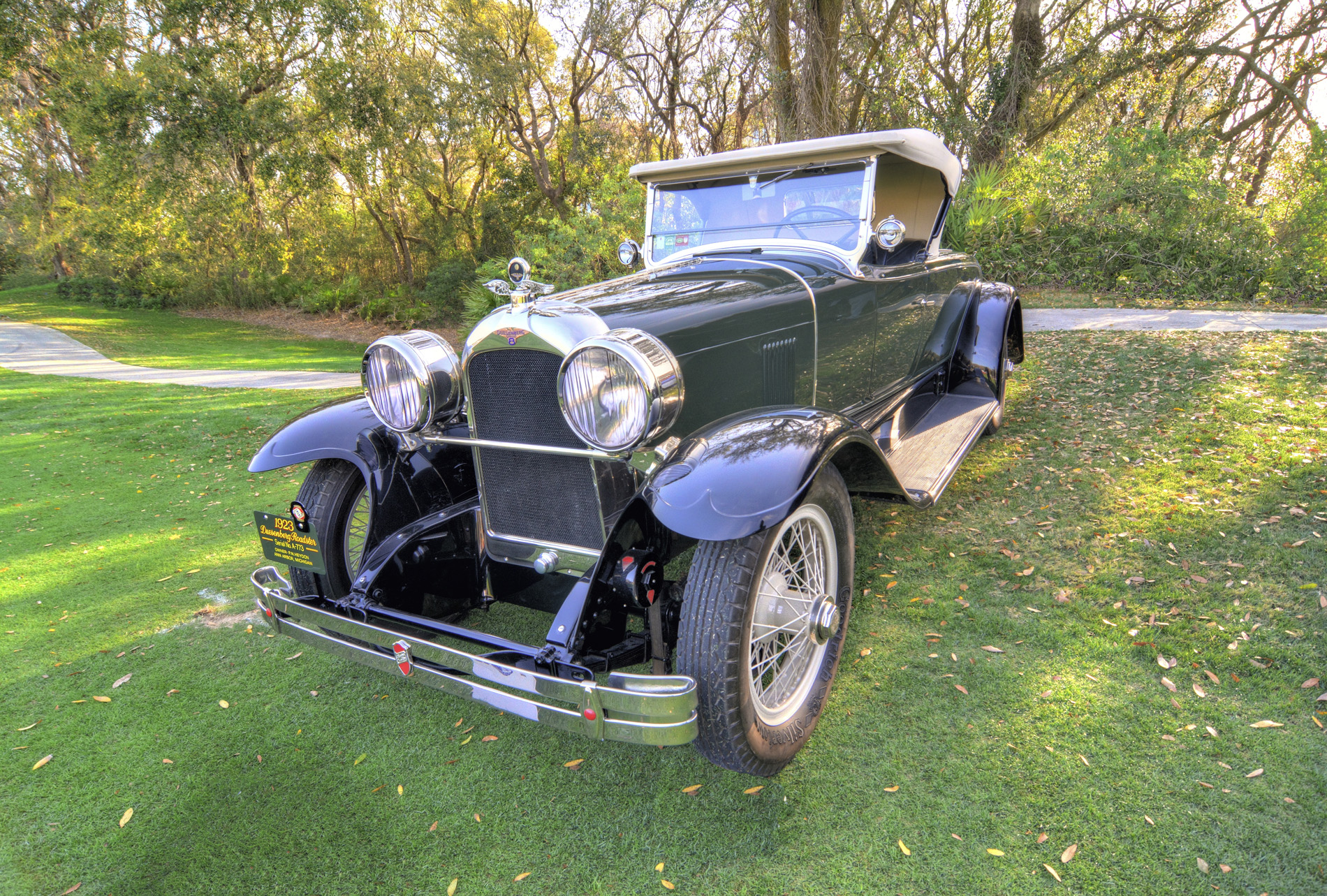 1923 Duesenberg A Roadster With Rumble Seat