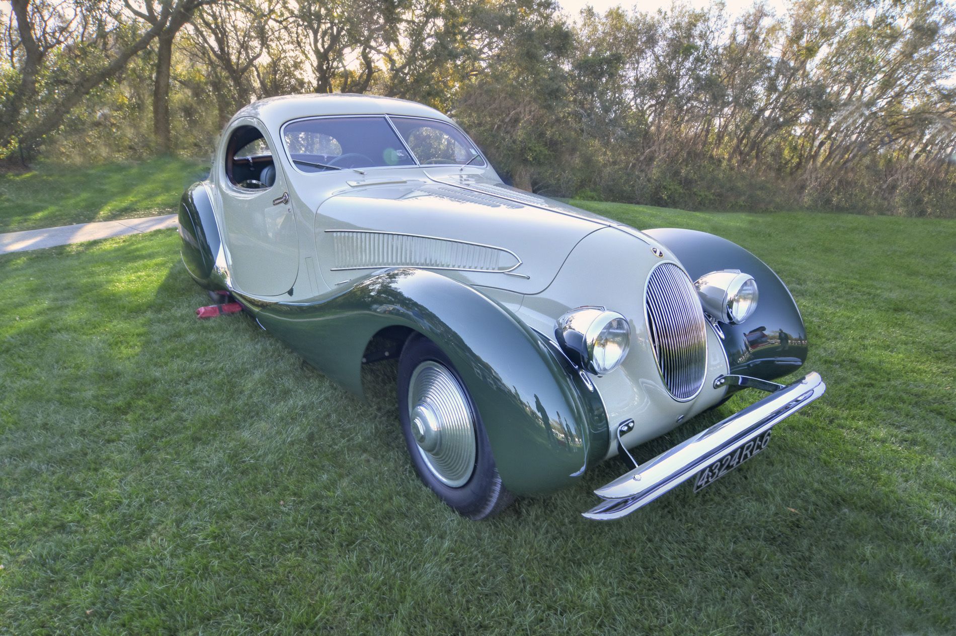 1938 Talbot Lago T23 Teardrop Coupe