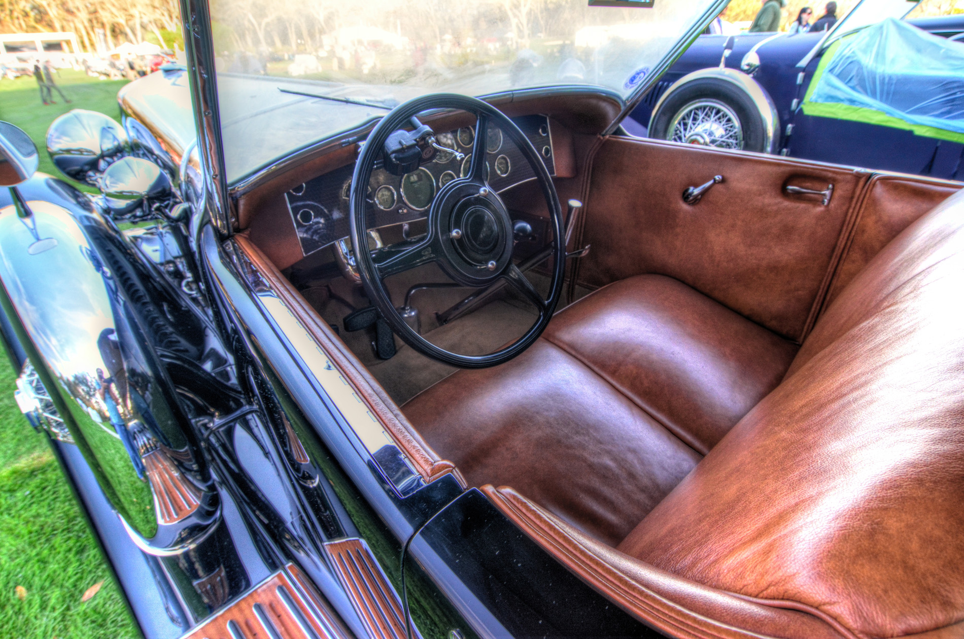 1929 Duesenberg J175 Dual Cowl Phaeton Interior