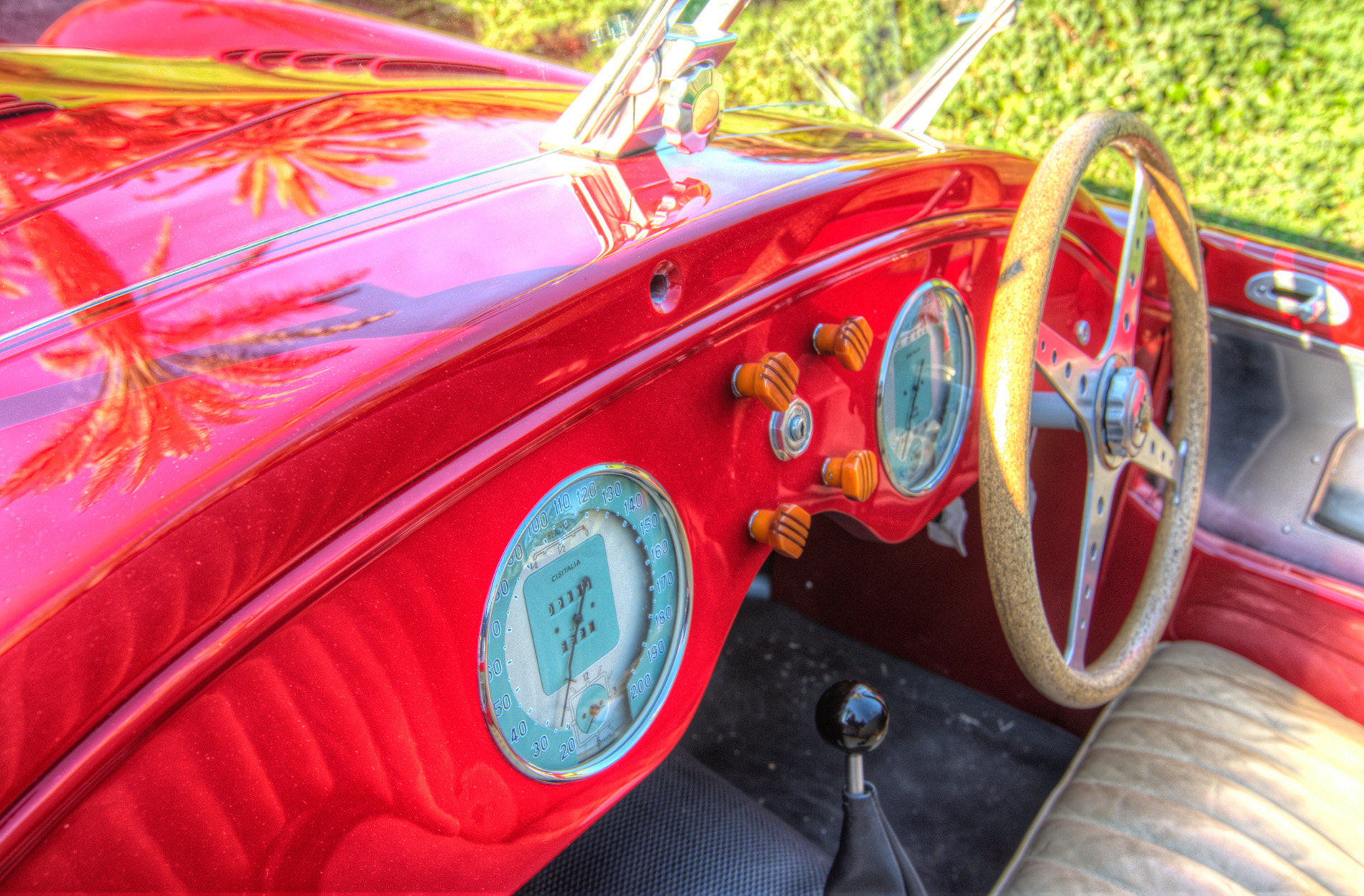 1948 Cisitalia 202 Spyder Mille Miglia Nuvolari Interior