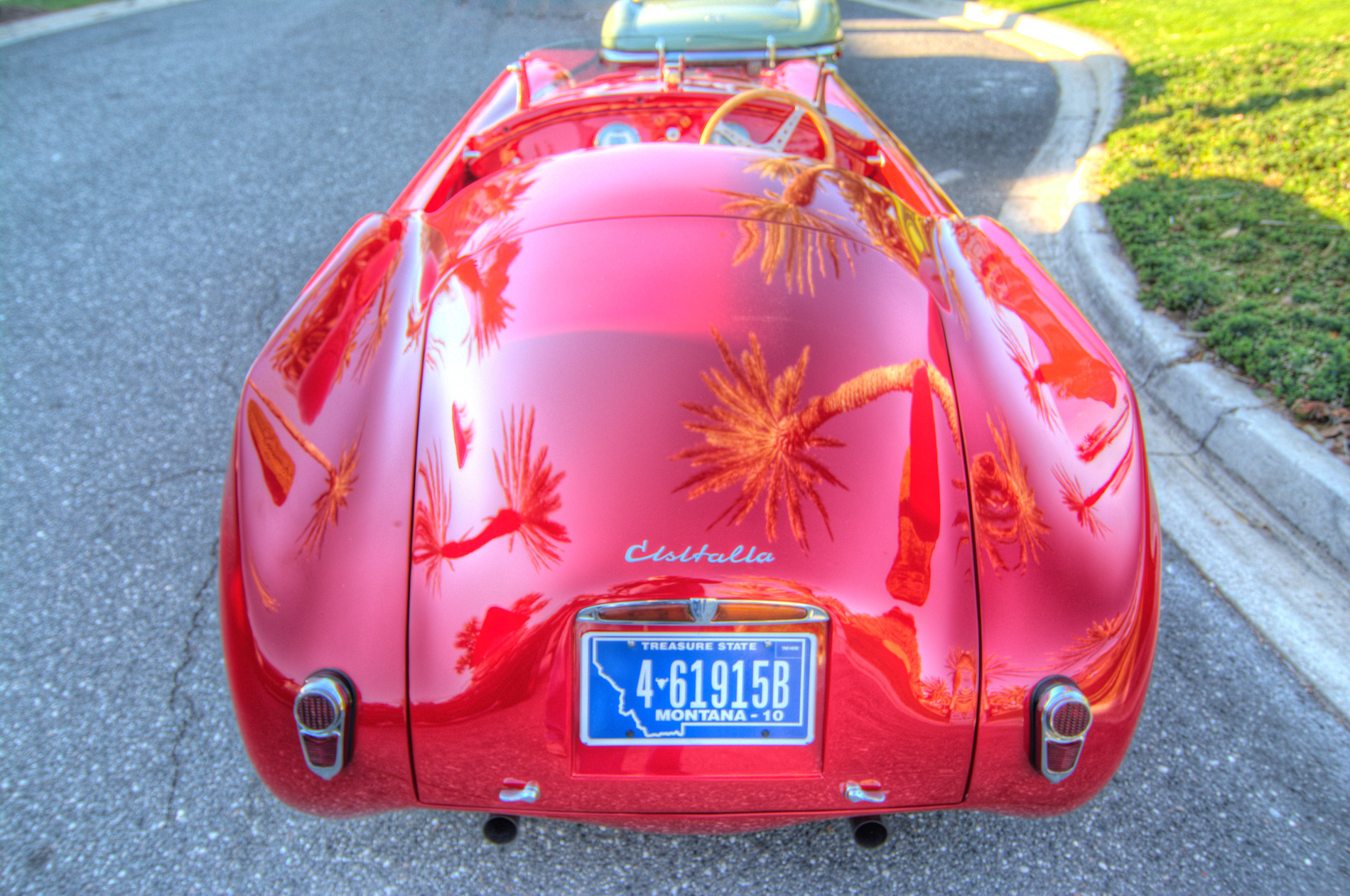 1948 Cisitalia 202 Spyder Mille Miglia Nuvolari Rear