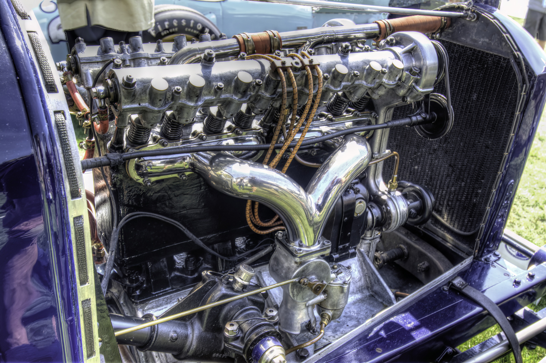 1914 Peugeot L45 Grand Prix Engine