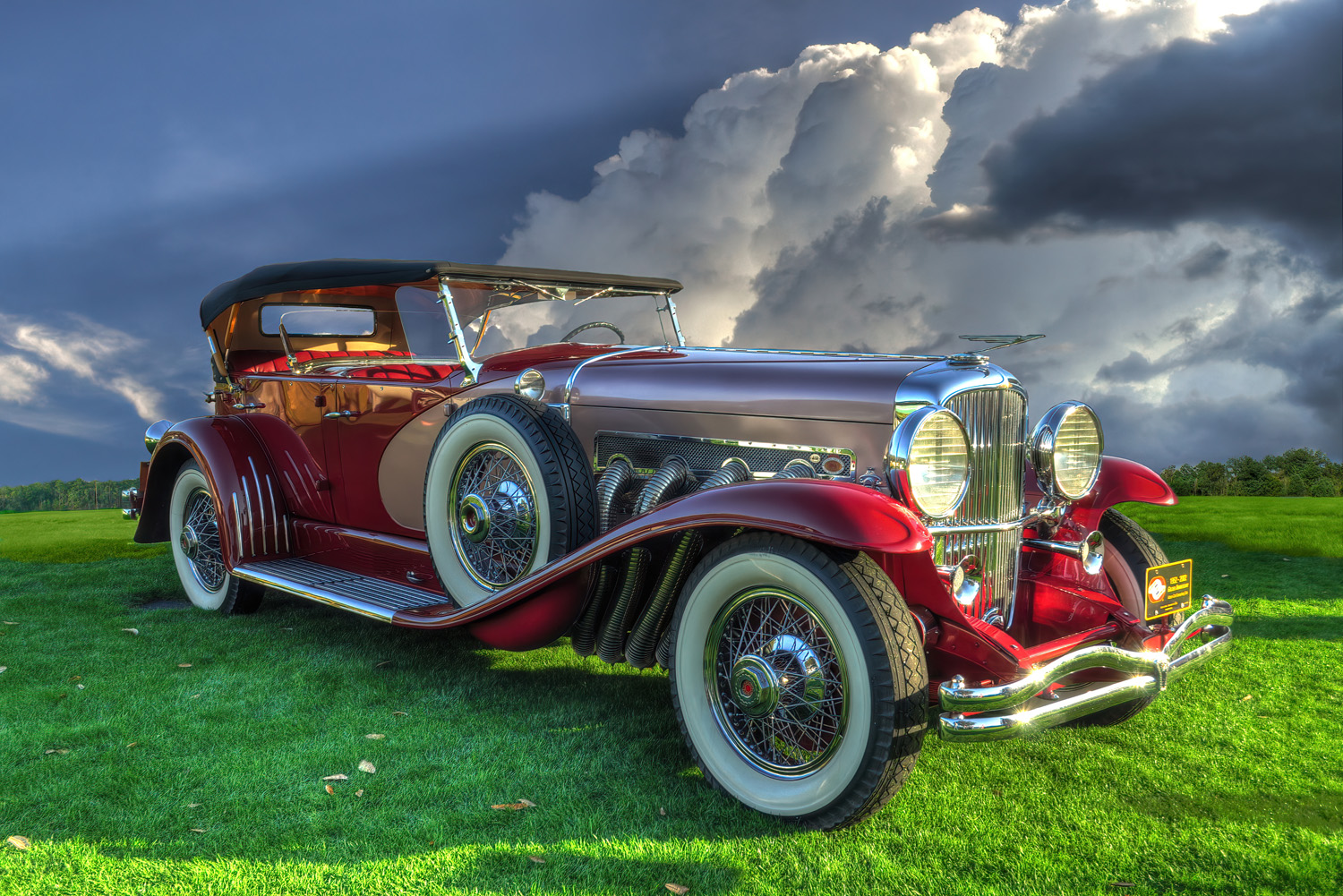 Duesenberg 1930 J 357 Murphy Convertible Coupe DeNoiseAI clear