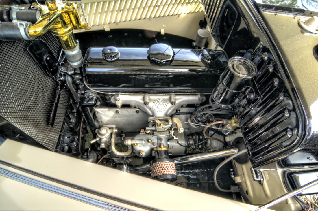 1938 Steyr Roadster Engine