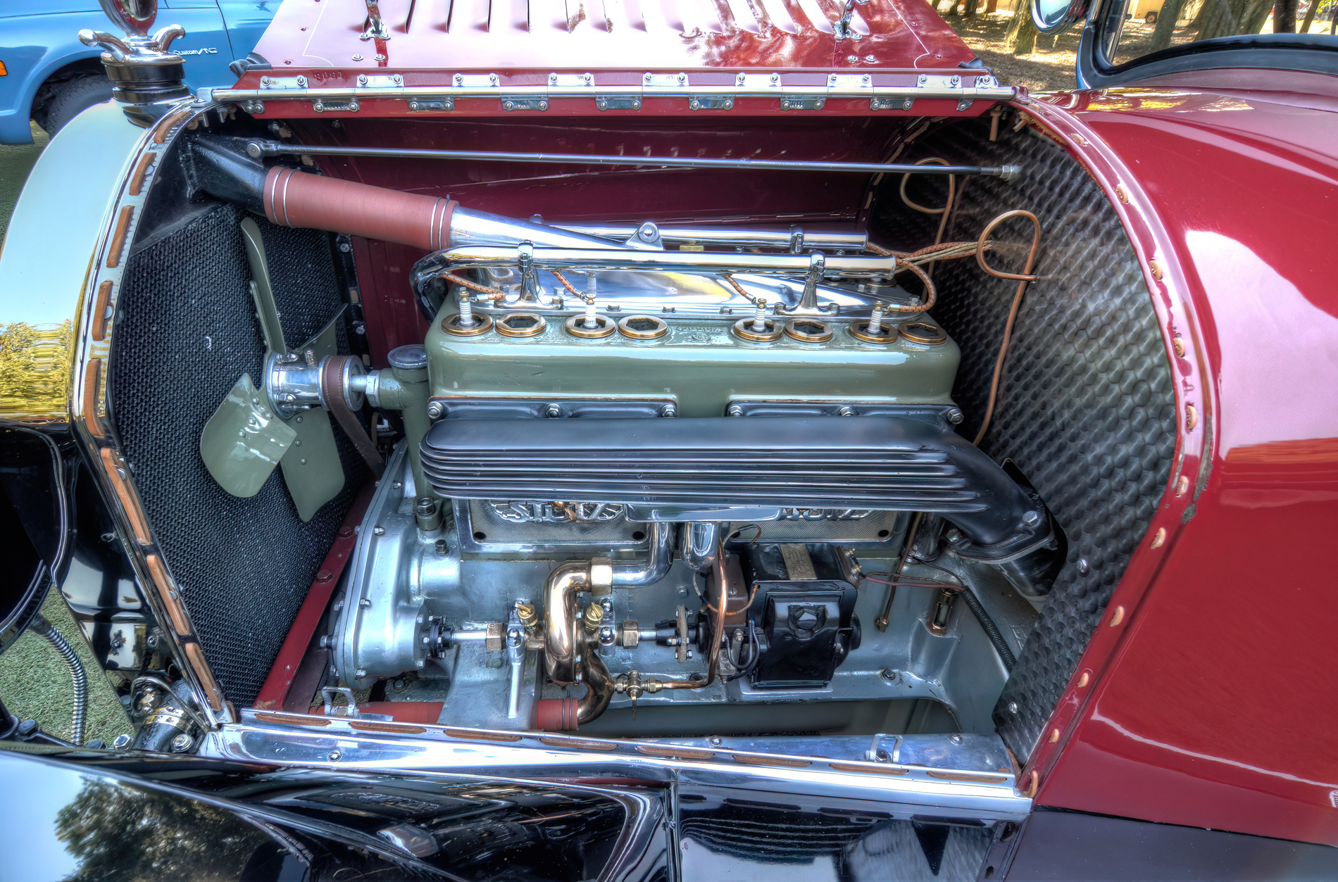 1920 Stutz Model H 4-Door Touring Engine