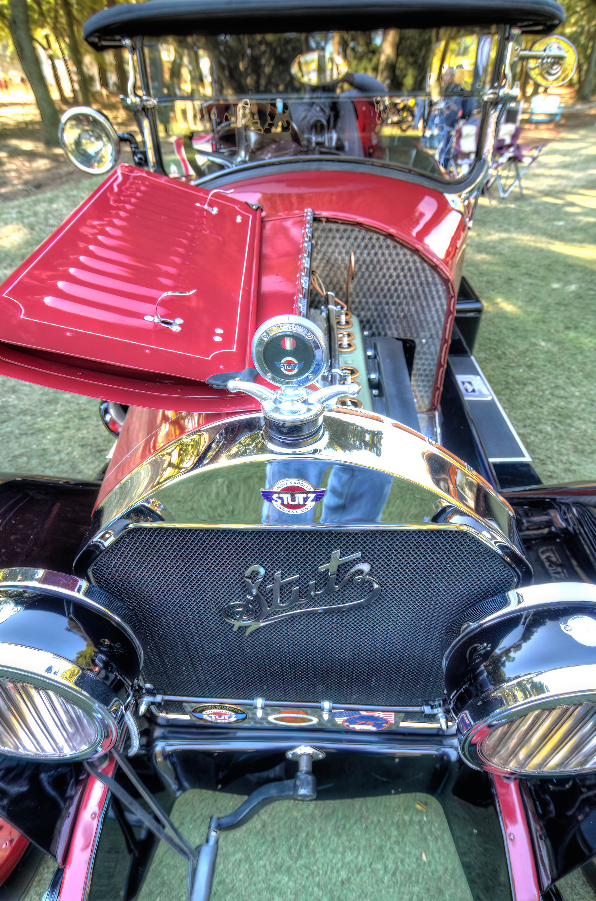 1920 Stutz Model H 4 Door Touring Front