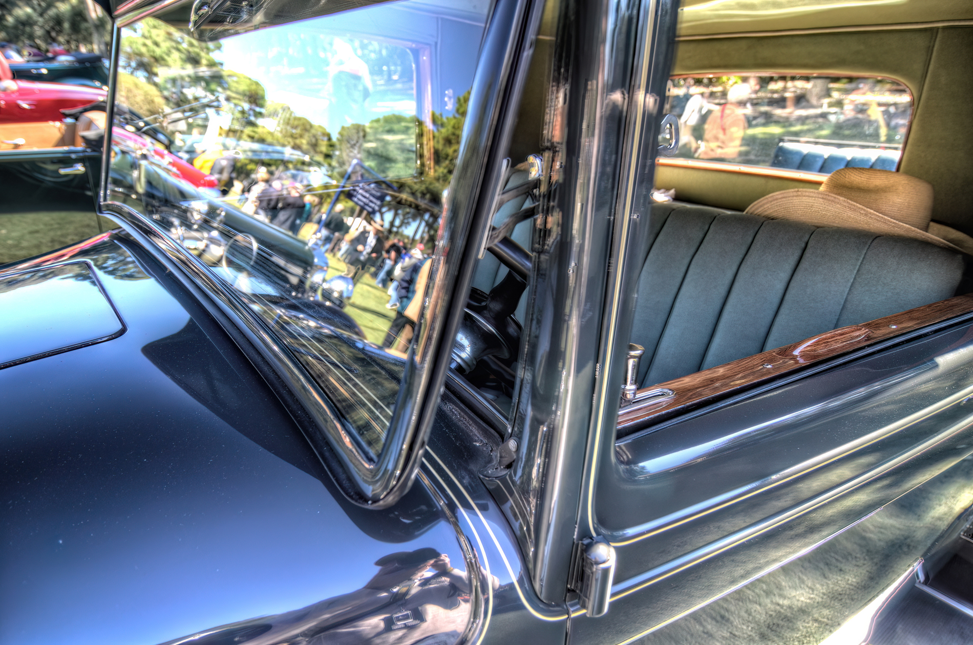 The 1930 Packard 733 2-4 Coupe Windshield