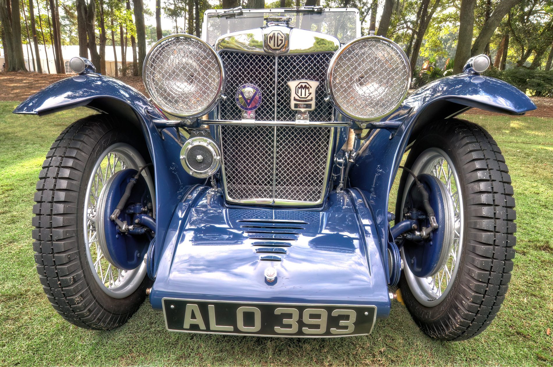 1933 MG J2 Front End