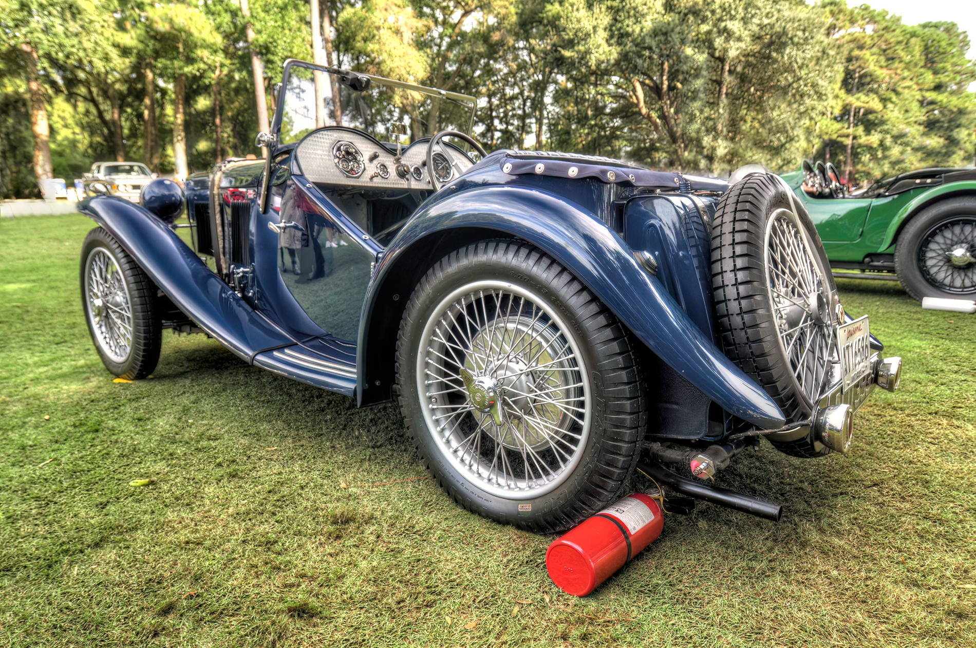 1933 MG J2 Side View