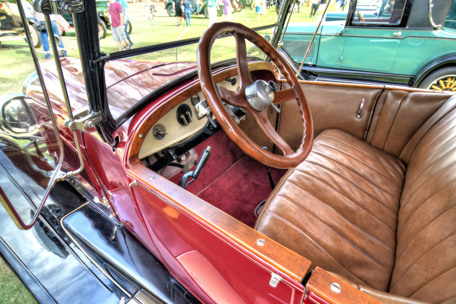 1923 Flint 5 Passenger Special Touring Interior