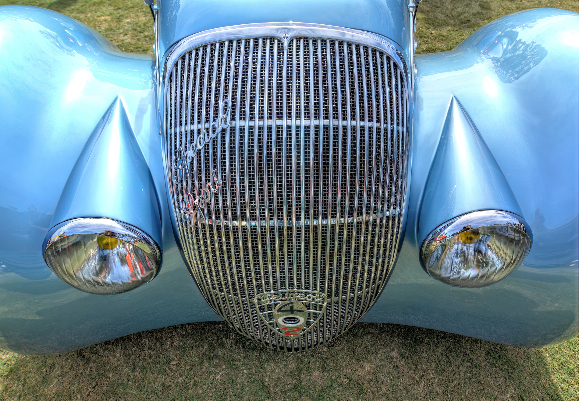 1938 Peugeot 402 Darlmat Front End