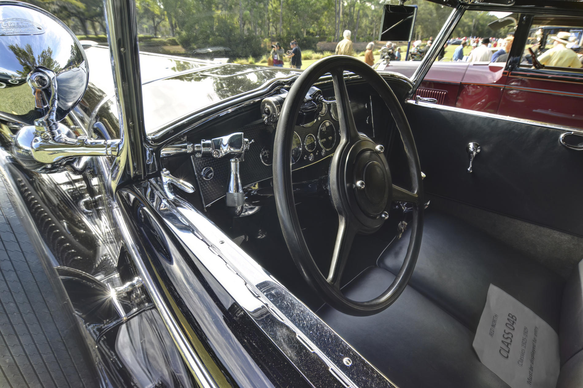 1929 Duesenberg Model J Roadster Interior