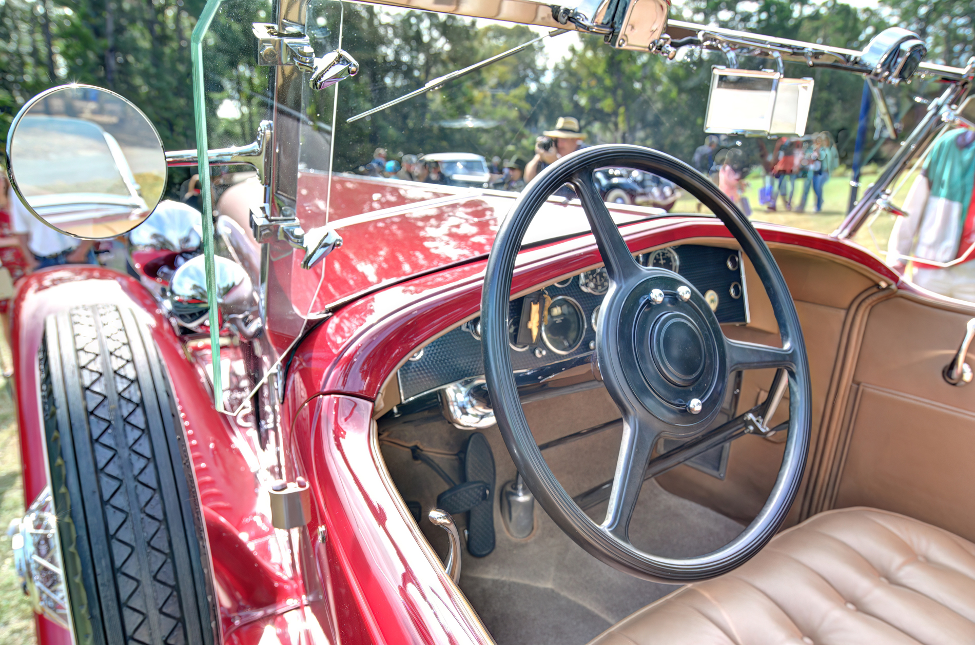 1930 Duesenberg J436 Dual Cowl Phaeton Interior