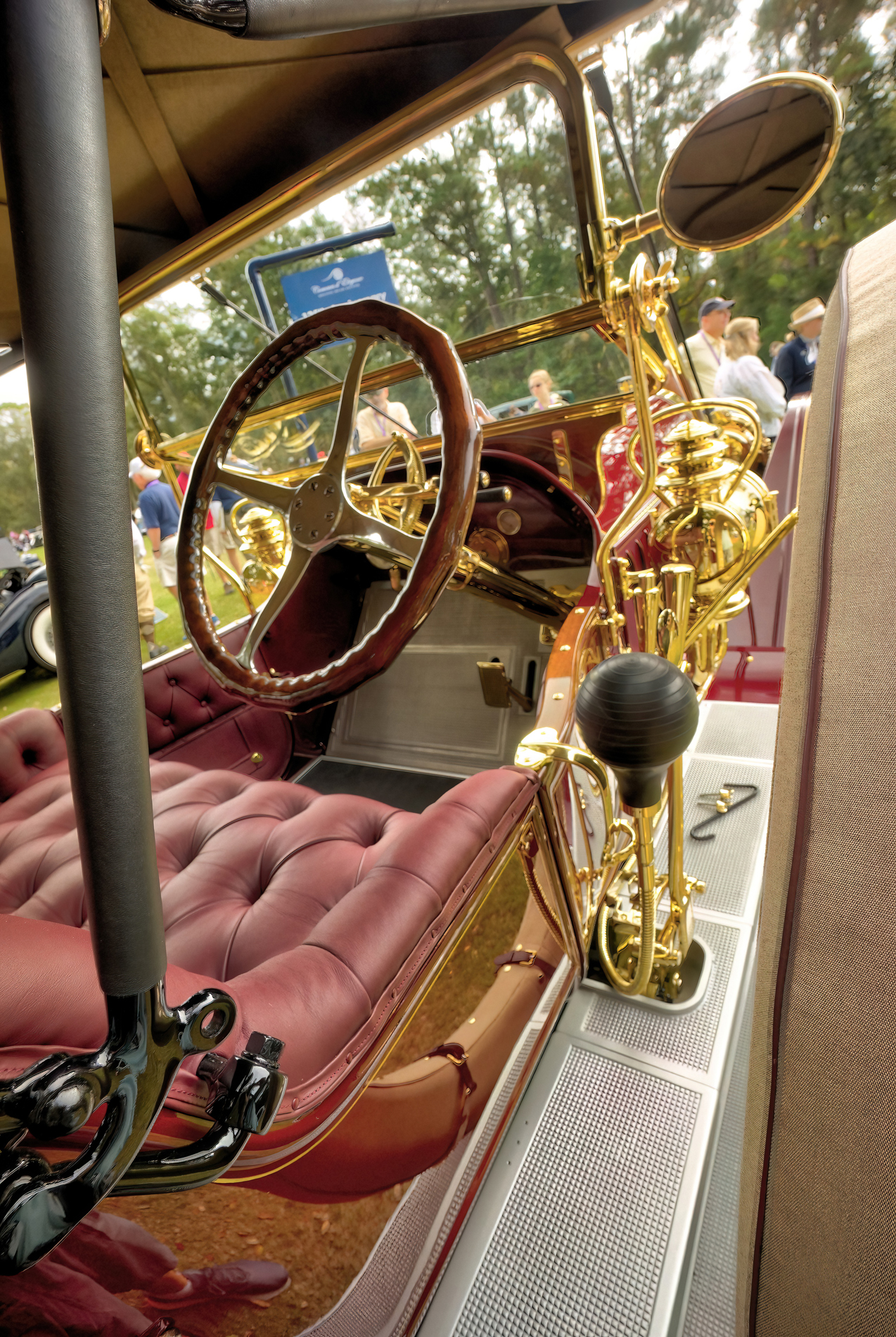 1911 Oldsmobile Limited Interior