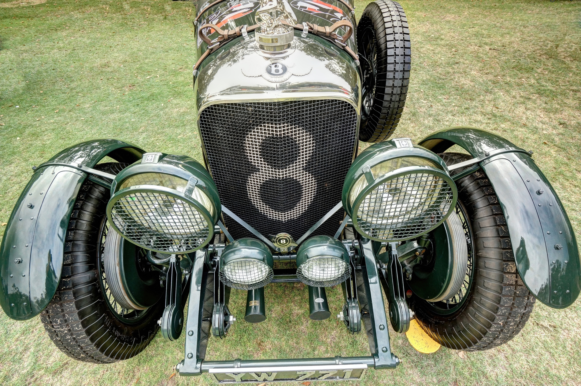 1928 Bentley Le Mans Tourer Grille