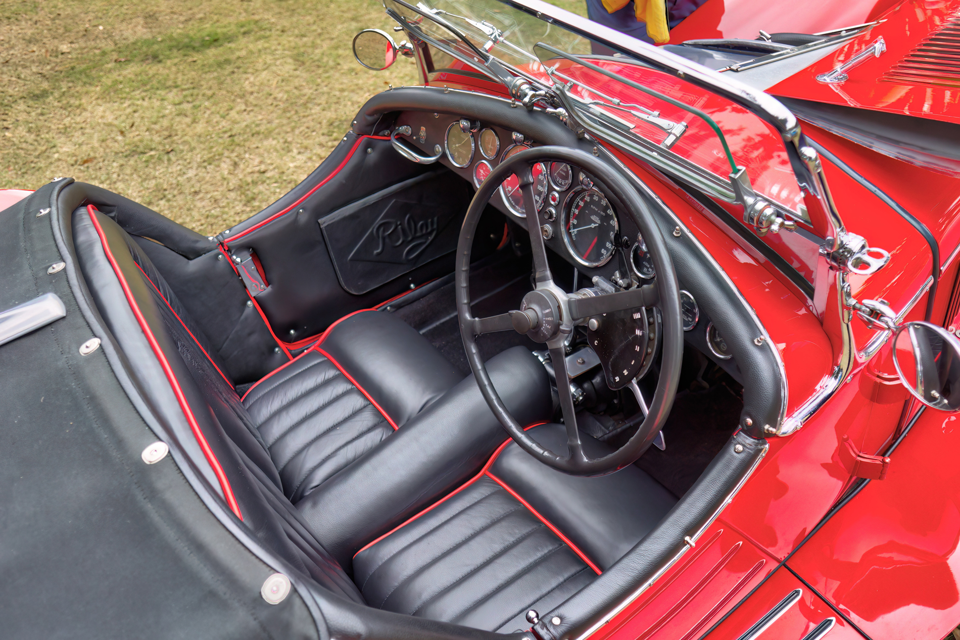 1935 Riley MPH Sprite Interior