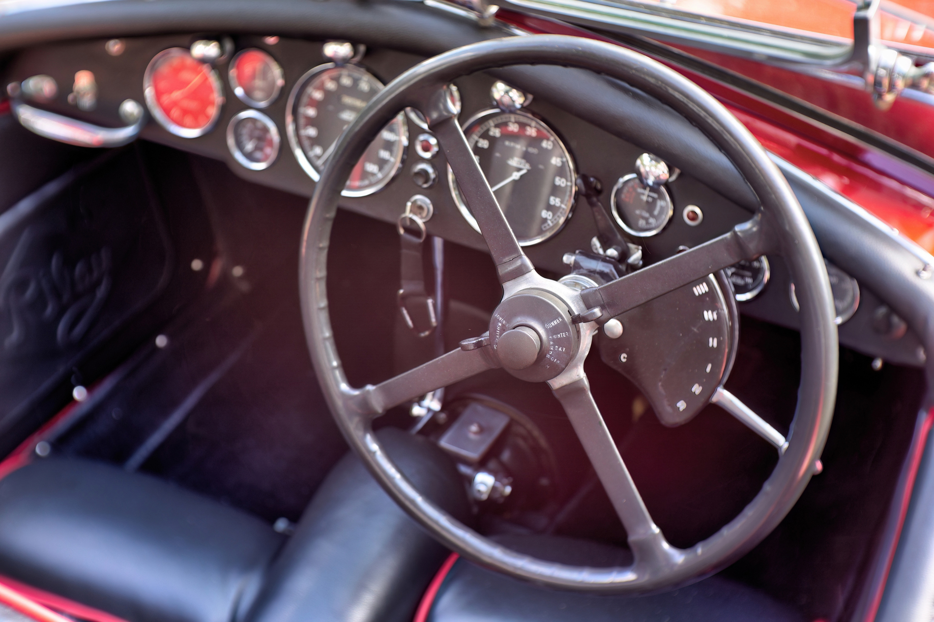 1935 Riley MPH Sprite Interior3