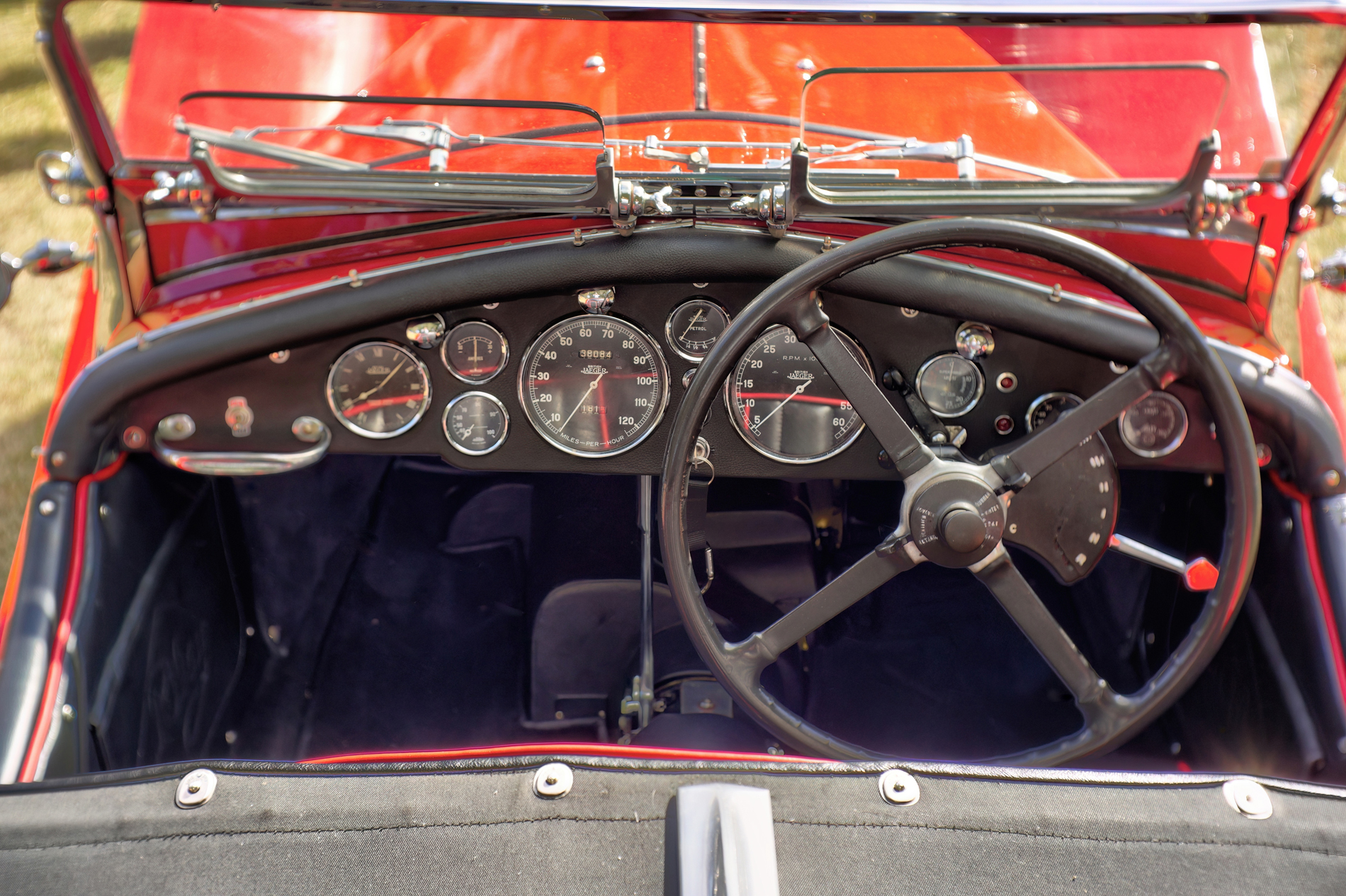 1935 Riley MPH Sprite Interior4