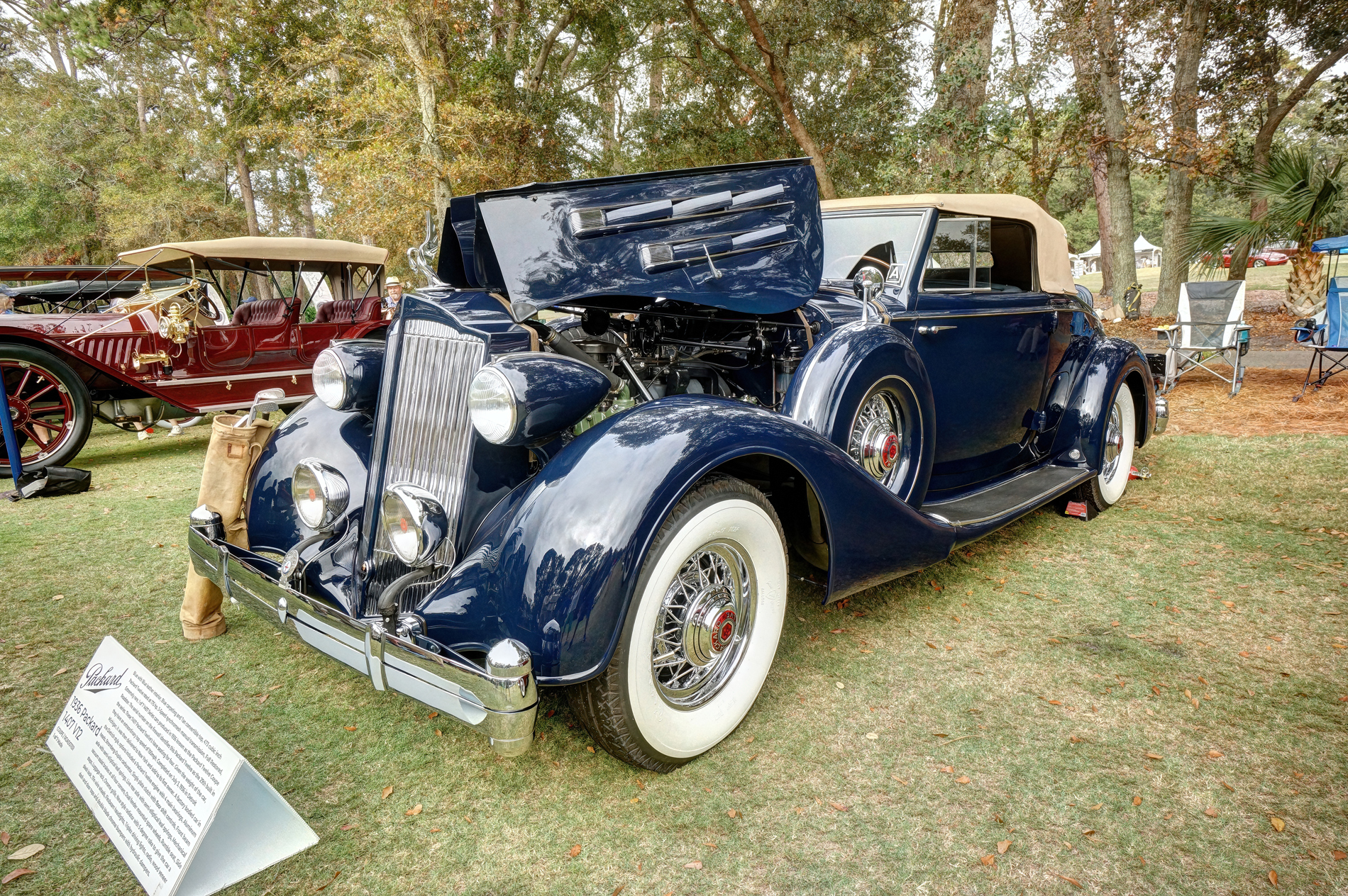 1936 Packard Coupe Roadster 1407 V12