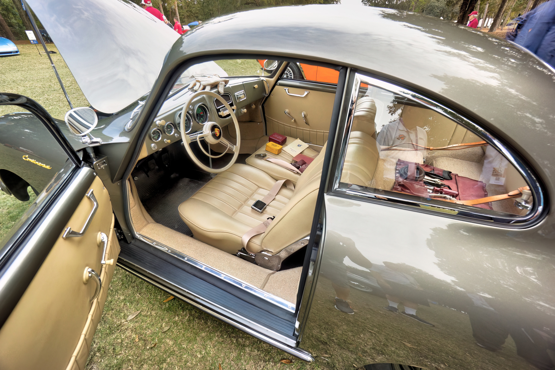 1955 Porsche 356 Continental Interior