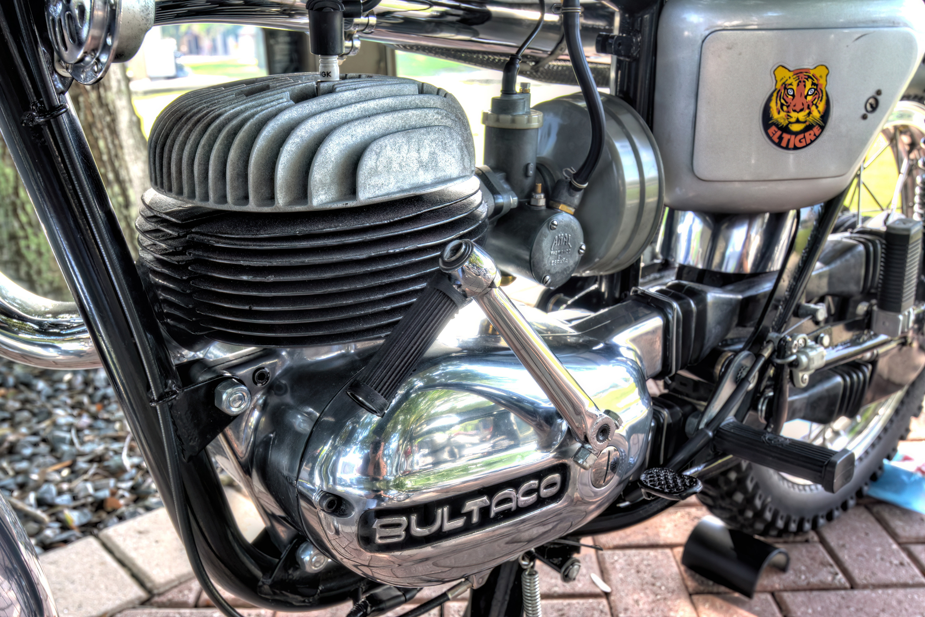 1969 Bultaco El Tigre Engine