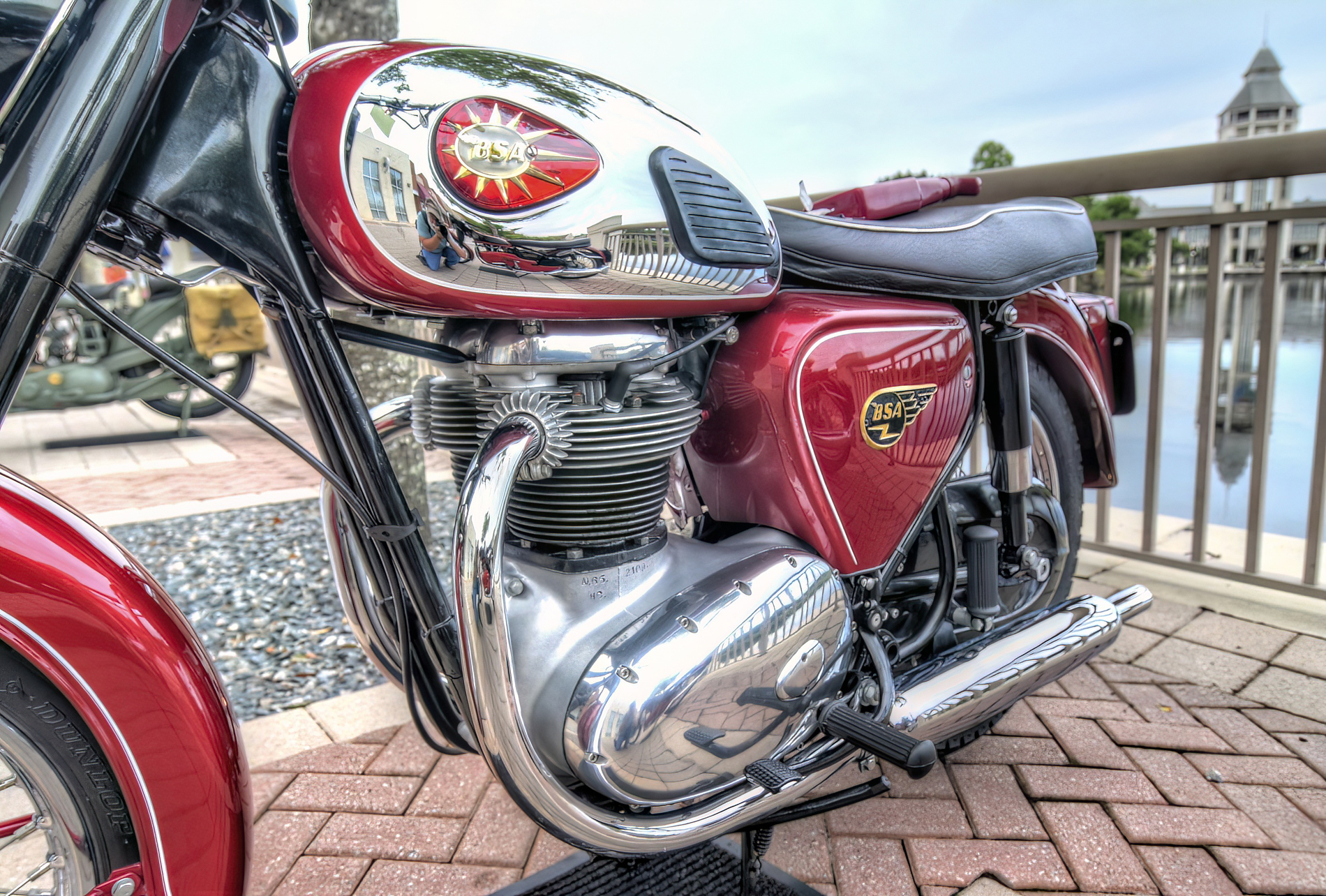 1963 BSA Royal Star Engine